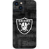 NFL Las Vegas Raiders Black & White iPhone Skins