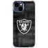 NFL Las Vegas Raiders Black & White iPhone 15 Clear Case