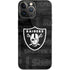 NFL Las Vegas Raiders Black & White iPhone 15 Pro Max Skin
