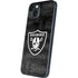 NFL Las Vegas Raiders Black & White iPhone 15 Skin