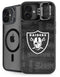 NFL Las Vegas Raiders Black & White iPhone 16 Kickstand Case