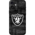 NFL Las Vegas Raiders Black & White iPhone 16 Plus Skin