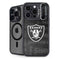 NFL Las Vegas Raiders Black & White iPhone 16 Pro Kickstand Case