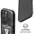 NFL Las Vegas Raiders Black & White iPhone 16 Pro Magsafe Impact Case