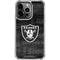 NFL Las Vegas Raiders Black & White iPhone 16 Pro Max Clear Case