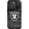 NFL Las Vegas Raiders Black & White iPhone 16 Pro Max Impact Case