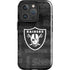 NFL Las Vegas Raiders Black & White iPhone 16 Pro Max Impact Case