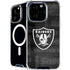 NFL Las Vegas Raiders Black & White iPhone 16 Pro Max MagSafe Case
