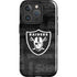 NFL Las Vegas Raiders Black & White iPhone 16 Pro Max Magsafe Impact Case