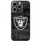 NFL Las Vegas Raiders Black & White iPhone 16 Pro Skin