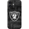 NFL Las Vegas Raiders Black & White iPhone 16 Skin