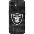 NFL Las Vegas Raiders Black & White iPhone 16 Skin