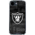 NFL Las Vegas Raiders Black & White iPhone 16e Clear Case