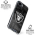 NFL Las Vegas Raiders Black & White iPhone 16e Clear Case