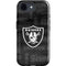NFL Las Vegas Raiders Black & White iPhone 16e Impact Case