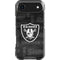 NFL Las Vegas Raiders Black & White iPhone 17 Air Clear Case