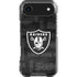 NFL Las Vegas Raiders Black & White iPhone 17 Air Clear Case