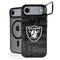 NFL Las Vegas Raiders Black & White iPhone 17 Air Kickstand Case