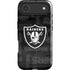 NFL Las Vegas Raiders Black & White iPhone 17 Air Magsafe Impact Case