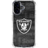 NFL Las Vegas Raiders Black & White iPhone 17 Clear Case