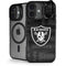 NFL Las Vegas Raiders Black & White iPhone 17 Kickstand Case