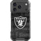 NFL Las Vegas Raiders Black & White iPhone 17 Pro Clear Case