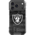 NFL Las Vegas Raiders Black & White iPhone 17 Pro Clear Case
