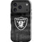 NFL Las Vegas Raiders Black & White iPhone 17 Pro Impact Case