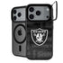 NFL Las Vegas Raiders Black & White iPhone 17 Pro Kickstand Case