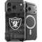 NFL Las Vegas Raiders Black & White iPhone 17 Pro MagSafe Case