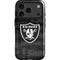 NFL Las Vegas Raiders Black & White iPhone 17 Pro Magsafe Impact Case