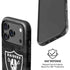 NFL Las Vegas Raiders Black & White iPhone 17 Pro Magsafe Impact Case