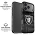 NFL Las Vegas Raiders Black & White iPhone 17 Pro Magsafe Impact Case