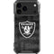 NFL Las Vegas Raiders Black & White iPhone 17 Pro Max Clear Case