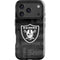 NFL Las Vegas Raiders Black & White iPhone 17 Pro Max Impact Case