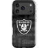 NFL Las Vegas Raiders Black & White iPhone 17 Pro Max Impact Case