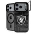 NFL Las Vegas Raiders Black & White iPhone 17 Pro Max Kickstand Case