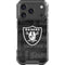 NFL Las Vegas Raiders Black & White iPhone 18 Pro Clear Case