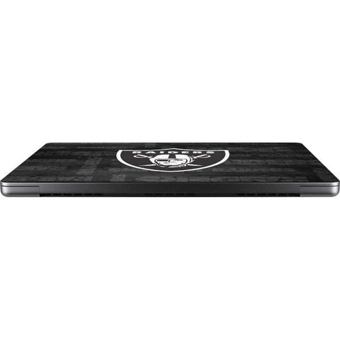 NFL Las Vegas Raiders Black & White Apple MacBook Pro 14-inch Skin
