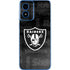 NFL Las Vegas Raiders Black & White Moto G Play 4G (2024) Skin