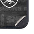 NFL Las Vegas Raiders Black & White Otterbox Defender iPhone Skin