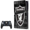 NFL Las Vegas Raiders Black & White PS5 Pro Bundle Skin