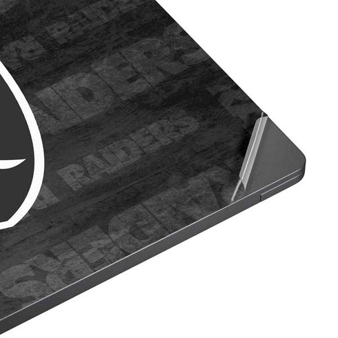 NFL Las Vegas Raiders Black & White Surface Laptop 7 15in Skin