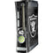 NFL Las Vegas Raiders Black & White Xbox 360 (Includes HDD) Skin