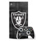 NFL Las Vegas Raiders Black & White Xbox Series X Skins