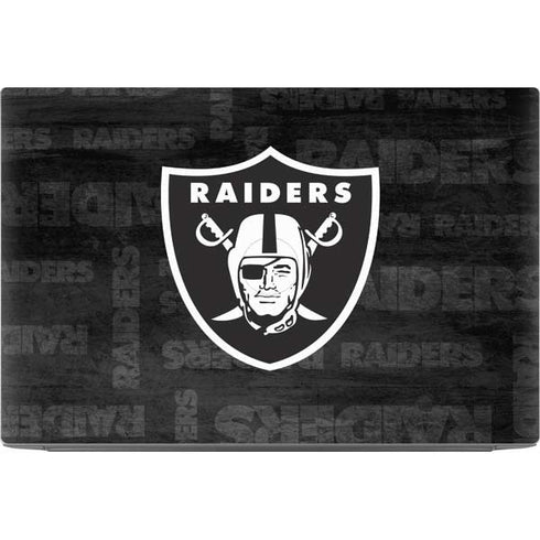 NFL Las Vegas Raiders Black & White Dell XPS Skin