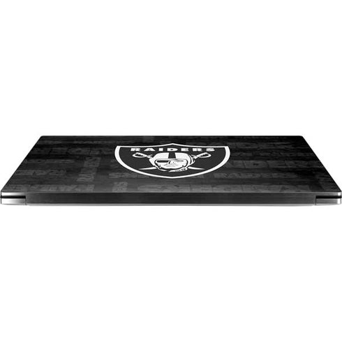 NFL Las Vegas Raiders Black & White Dell XPS Skin