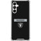 NFL Las Vegas Raiders Black Performance Series Galaxy A16 5G Clear Case