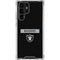NFL Las Vegas Raiders Black Performance Series Galaxy S23 Ultra Clear Case