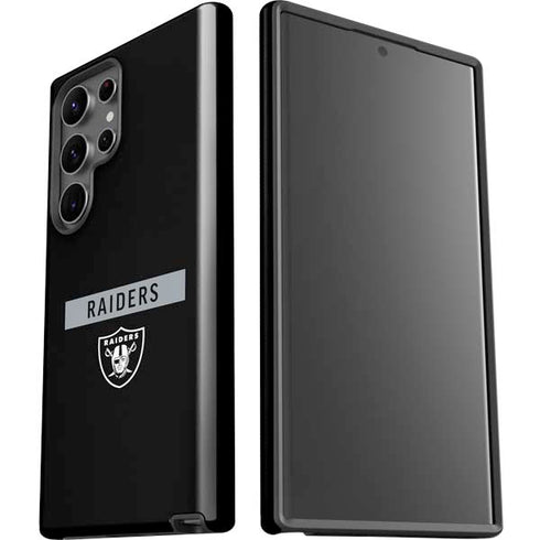 NFL Las Vegas Raiders Black Performance Series Galaxy S23 Ultra Pro Case